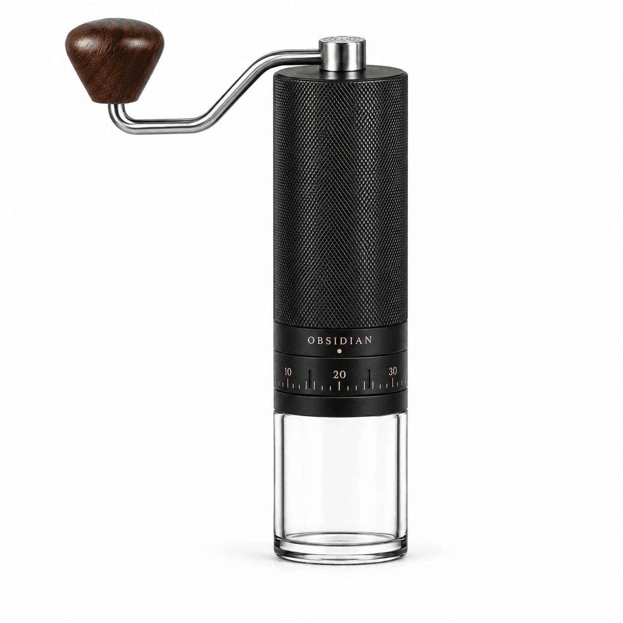 Fictional Project Obsidian grinder isolated on white